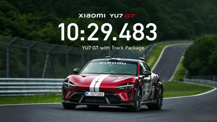 El Xiaomi YU7 GT establece otro récord en Nürburgring, sin nadie en el asiento del conductor