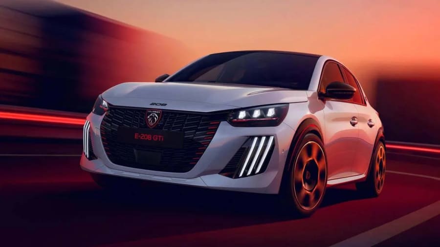 El Peugeot 208 e-GTI de 281 CV nace con oferta: disponible por 354 euros al mes