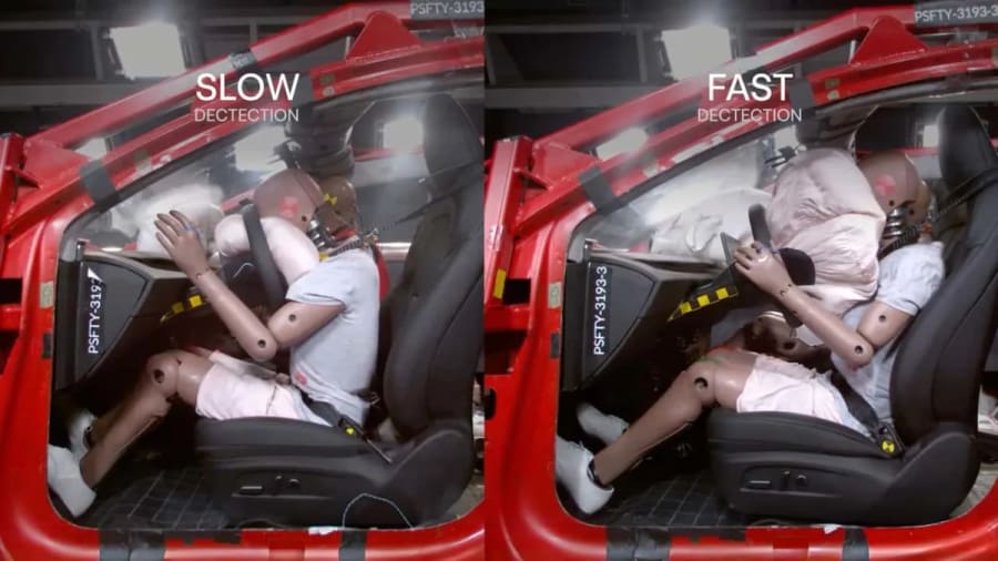 Los Tesla ahora desplegarán sus airbags antes de los choques gracias a las cámaras