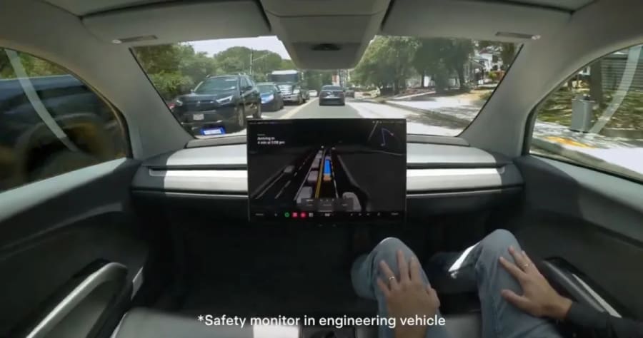 Tesla comienza las 'pruebas de ingeniería' de su primer Cybercab de producción en Austin