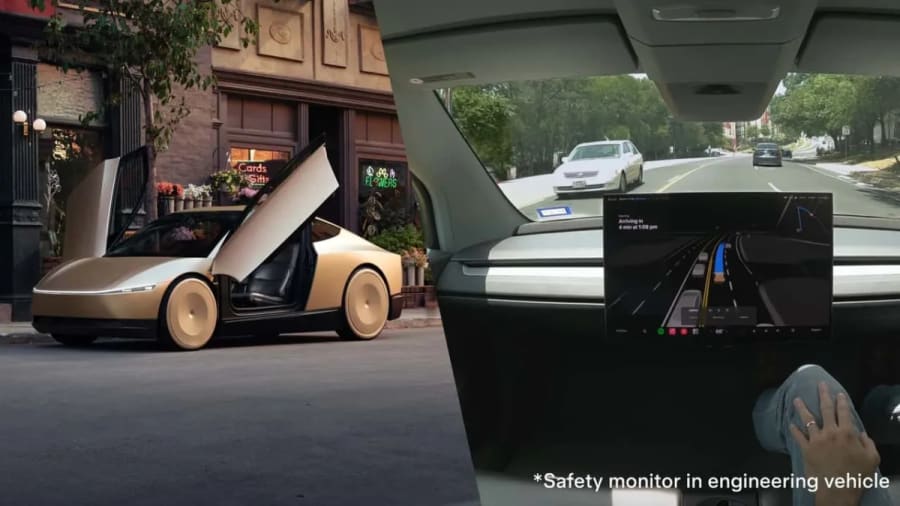 Tesla comienza a probar el Cybercab sin volante en las calles de Austin. ¿Podrá igualar a Waymo?
