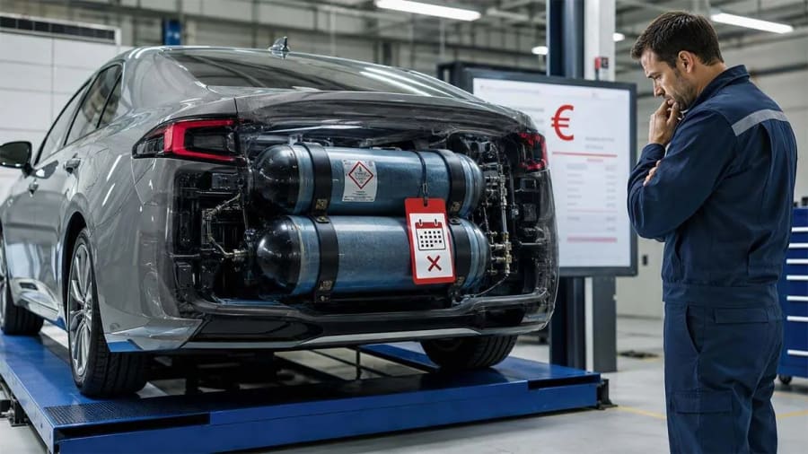 Los coches de hidrógeno se enfrentan a un problema inesperado: sus depósitos caducan