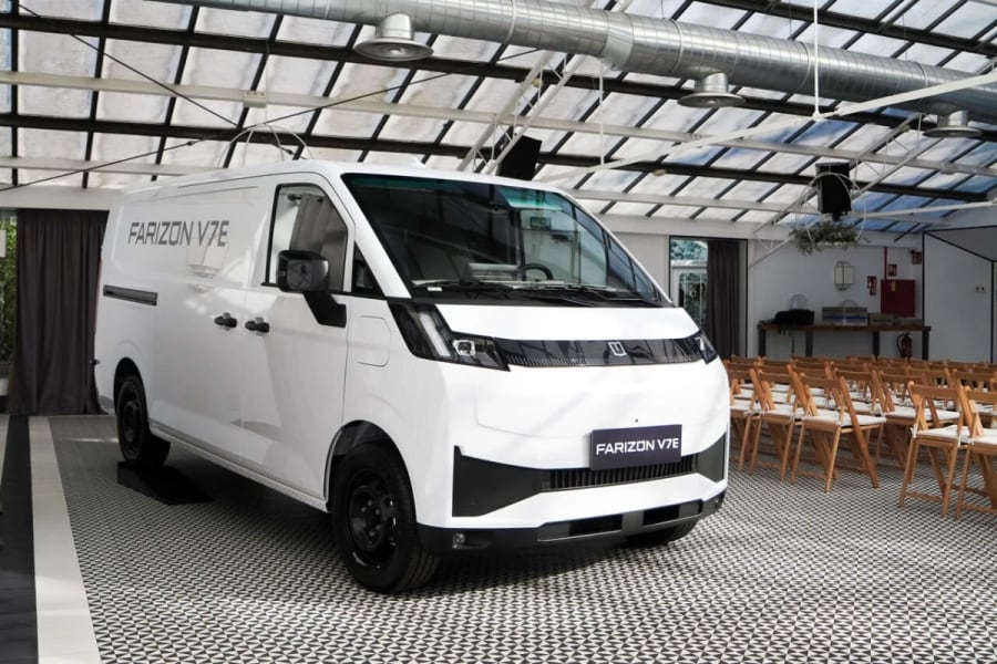 Nueva Farizon V7E llega a España: precio, autonomía y carga de la furgoneta eléctrica para reparto urbano