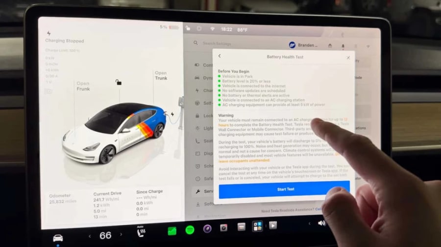 Este Model 3 de 2023 tiene la batería duradera de Tesla. Aun así, se degradó