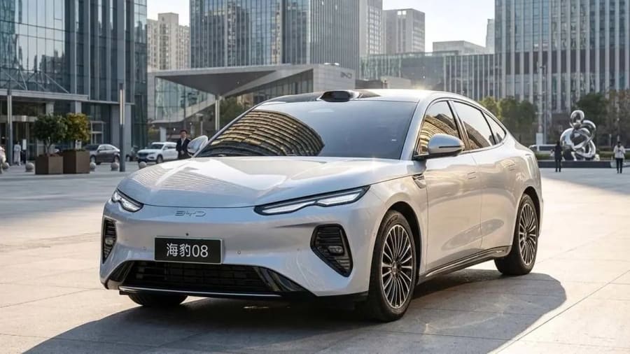 BYD Seal 08: 65.000 pedidos en 30 horas para la berlina eléctrica de 905 km