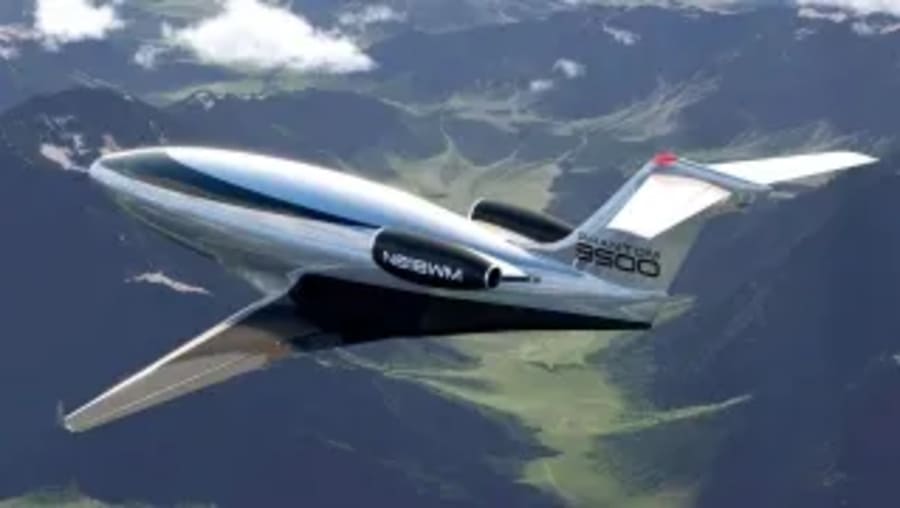 Diseño de 'flujo laminar' y pantallas panorámicas en lugar de ventanas: así es el último grito en la aviación para lograr reducir un 45 % el consumo de combustible