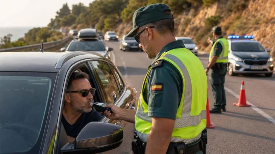 La DGT avisa: incluso dentro del límite legal aumenta el riesgo de accidente