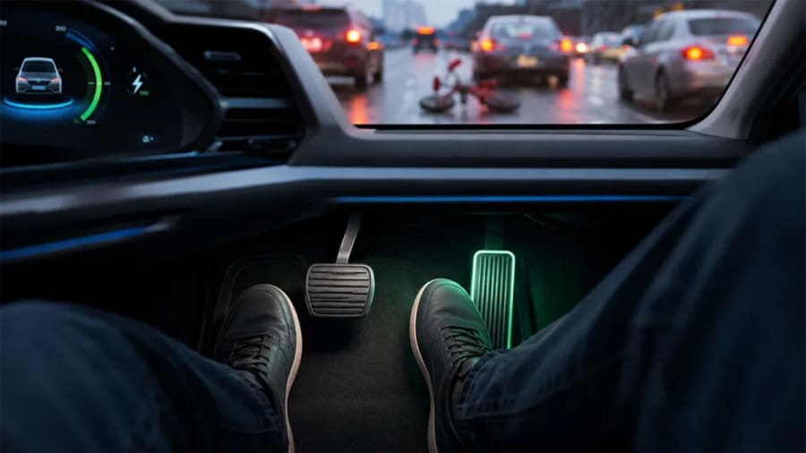 La conducción con un solo pedal de los coches eléctricos, bajo sospecha por este riesgo