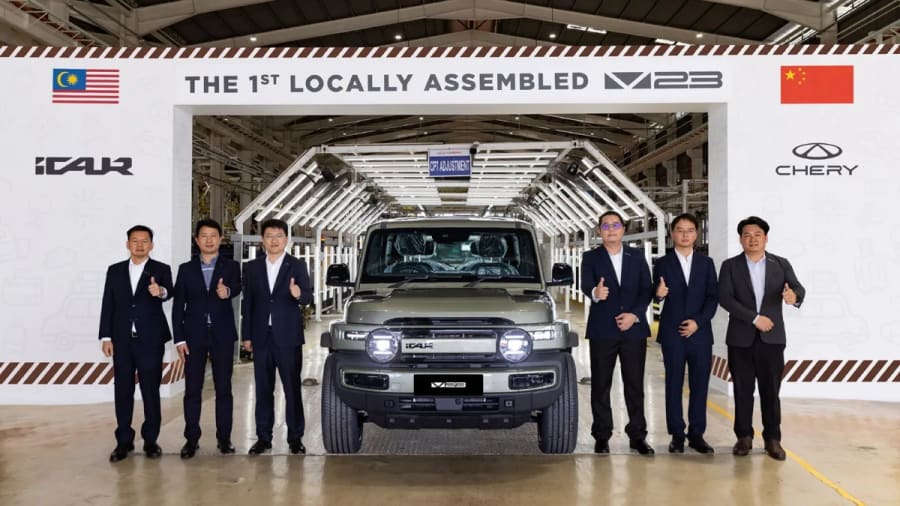Chery inicia la producción del iCar V23 en Malasia, profundizando su impulso en el sudeste asiático