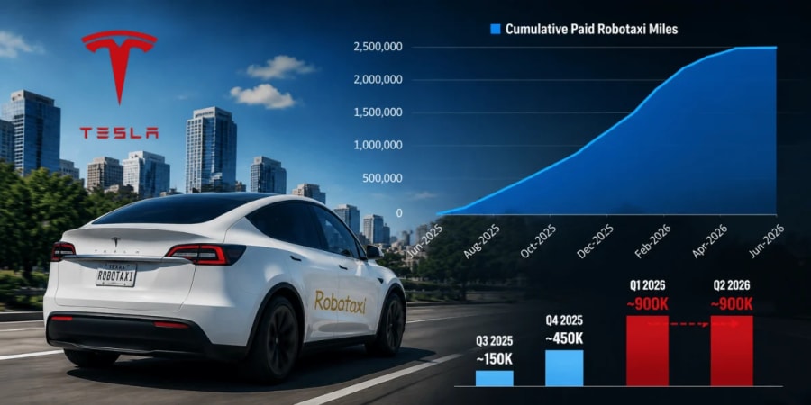 Tesla dice que su 'Robotaxi' se está expandiendo, pero su propio gráfico demuestra que no es así