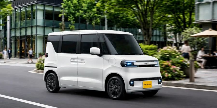 BYD lanza el "primer kei EV SDV del mundo" desde solo 13.000 dólares