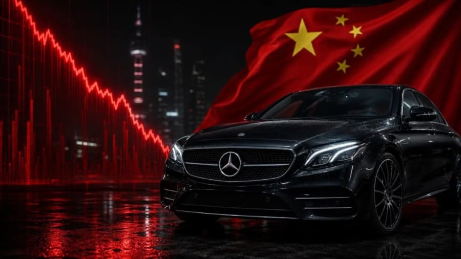 China hunde un 94% el beneficio de los coches de Mercedes-Benz: de 783 a solo 49 millones en un trimestre