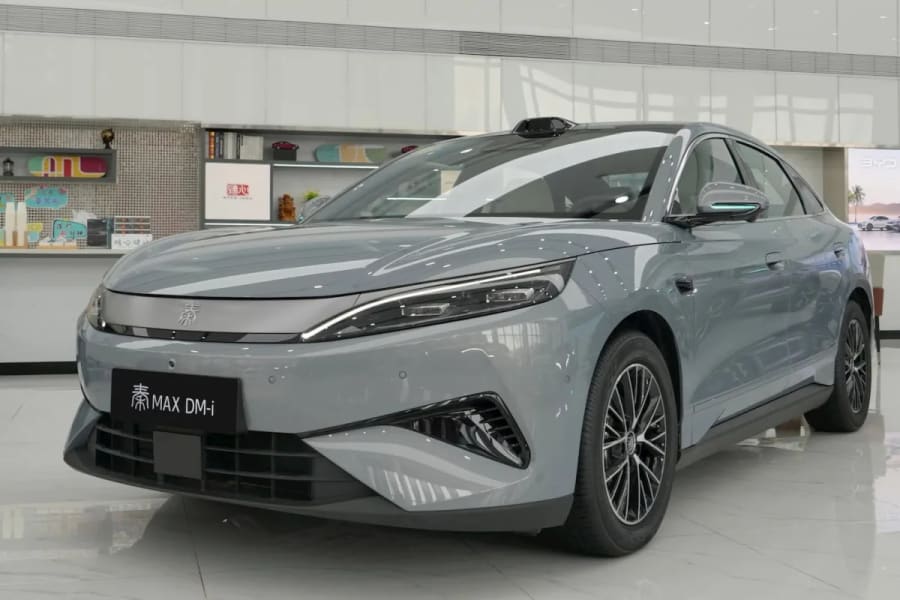 BYD revela imágenes del nuevo Qin Max EV antes de su lanzamiento el próximo mes