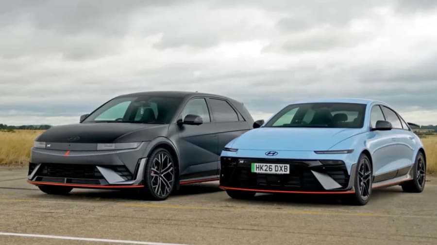 Estos eléctricos Hyundai N comparten hardware. El software los hace sentir diferentes