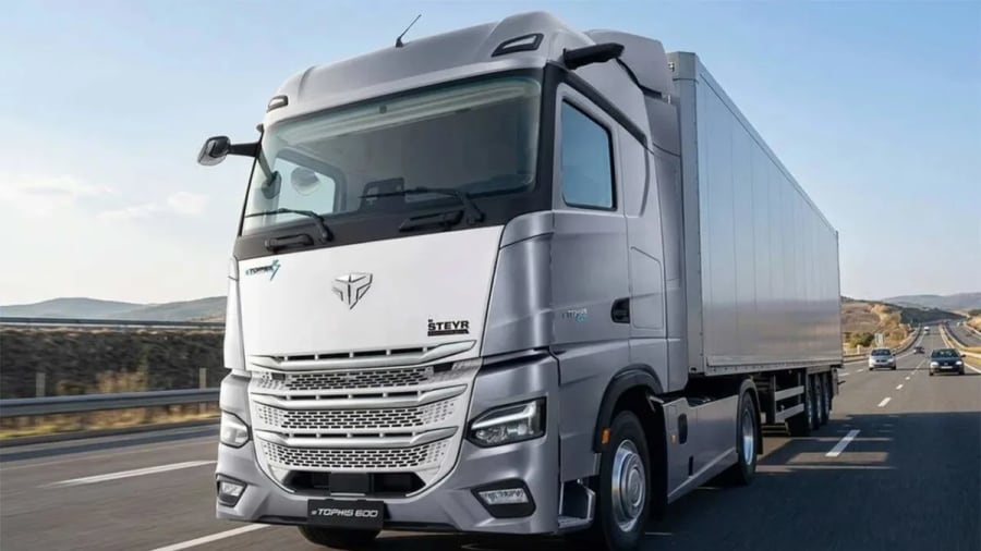 El camión eléctrico chino que ya se fabrica en Europa: 600 km de autonomía y carga ultrarrápida