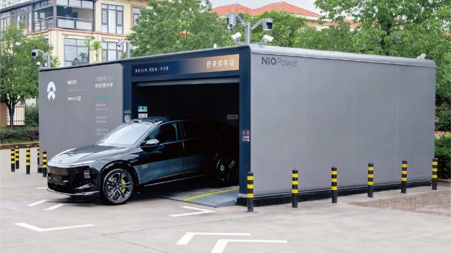 La primera estación de intercambio de baterías de quinta generación de Nio se activará el 7 de agosto, compatible por primera vez con Firefly