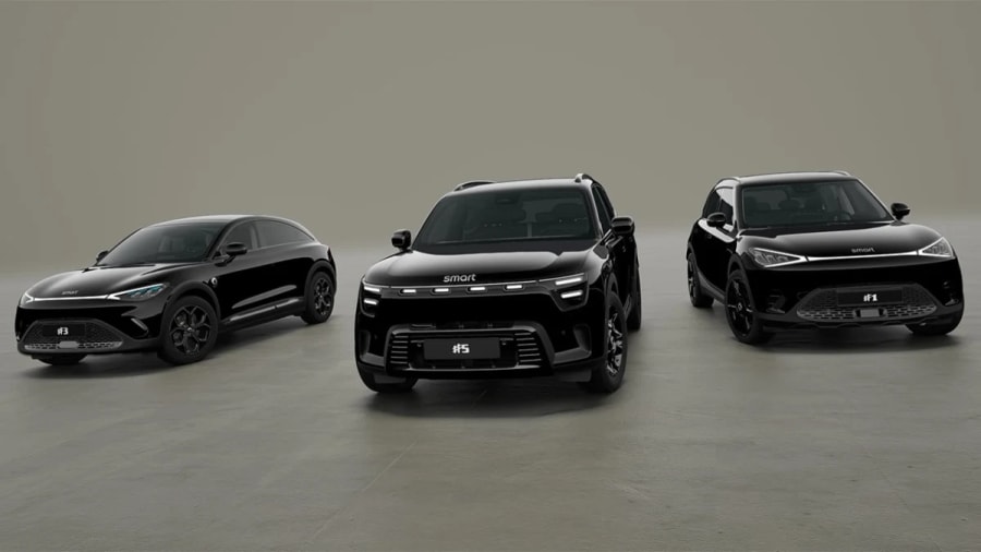 Llega la Black Collection de Smart, diseño más deportivo y nuevos acabados interiores para toda la gama SUV