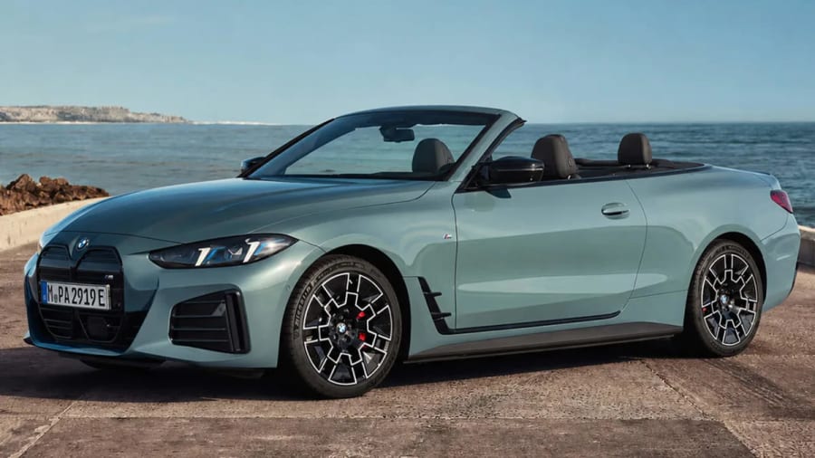 El BMW i4 Cabrio eléctrico toma forma con la Neue Klasse