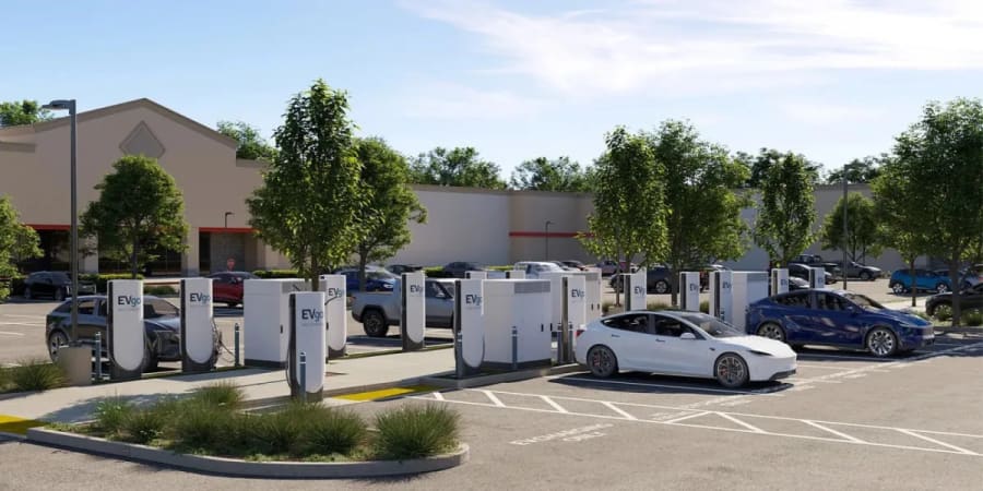 Llegan los Supercargadores de Tesla con marca EVgo