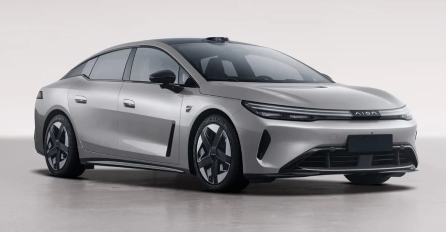 GAC Aion registra el sedán eléctrico Ray 7, el primer modelo de la nueva serie Ray