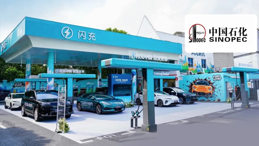 Gigante petrolera elimina surtidores de gasolina para instalar cargadores de 1.500 kW de BYD