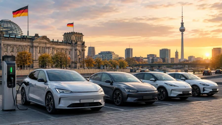Histórico en Alemania: el coche eléctrico se convierte en la opción más vendida