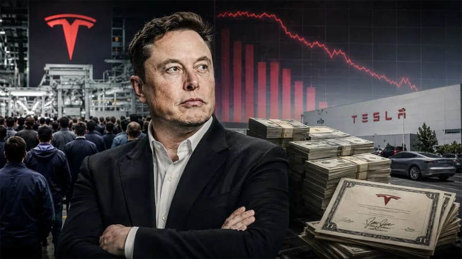 El sueldo de Elon Musk rompe todos los récords: equivale al de 2.522.203 empleados de Tesla