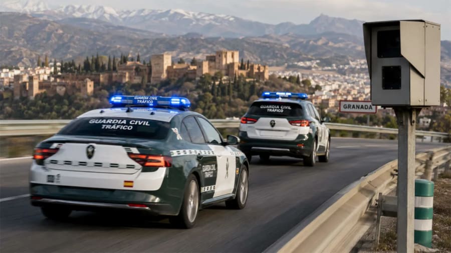Un radar caza a dos patrullas de la Guardia Civil cuando acudían a un atraco: cuatro agentes acaban ante el juez