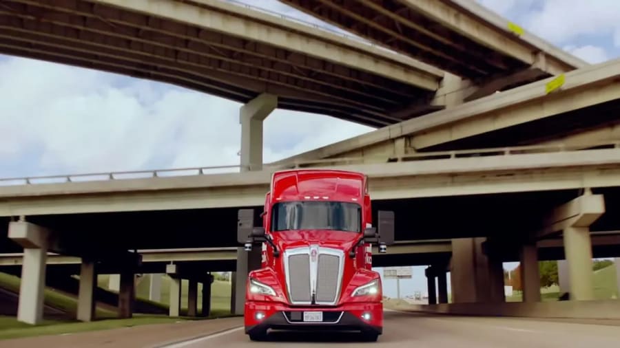 Los camiones autónomos ya circulan por las carreteras de California