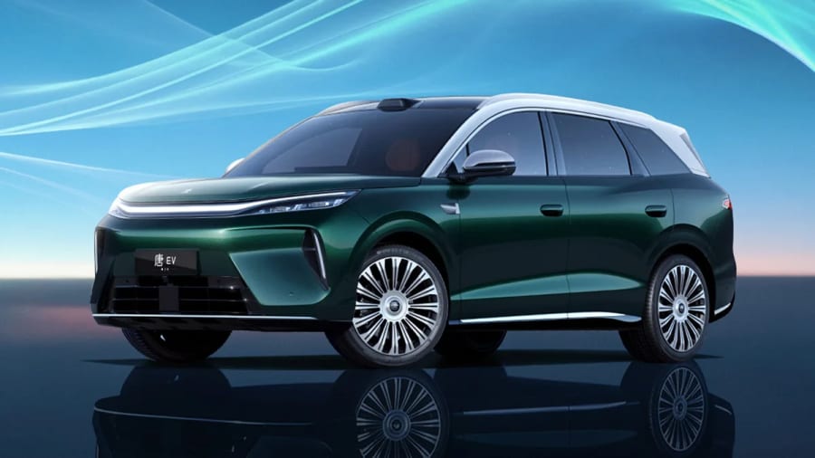 El SUV Tang de tercera generación de BYD debutará en el Salón del Automóvil de Chengdu el 21 de agosto