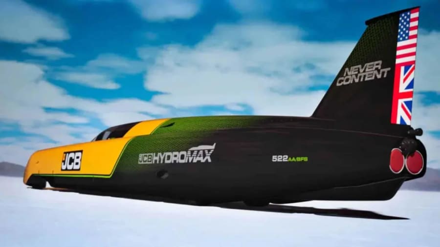 El fabricante de excavadoras JCB pulveriza el récord de velocidad para coches de hidrógeno: ha alcanzado los 654 km/h