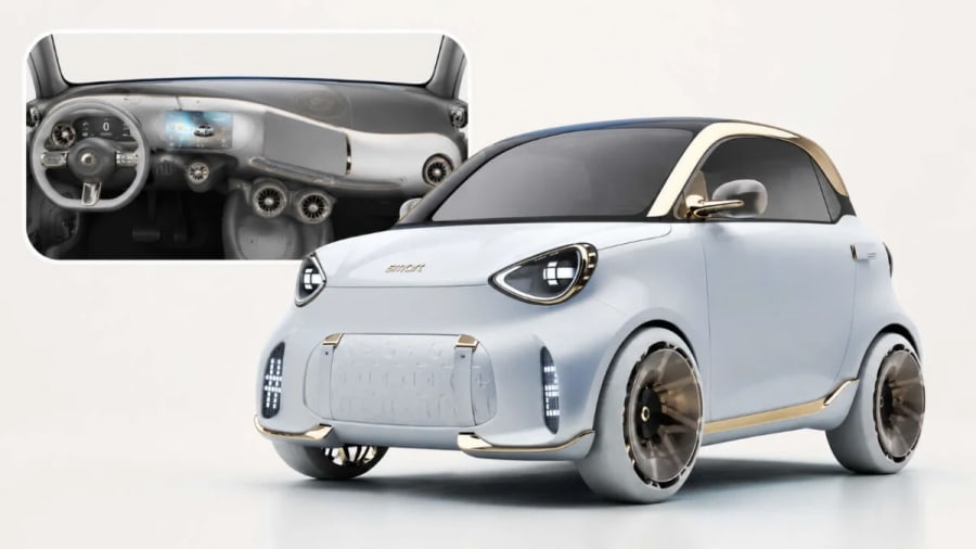 El Smart #2 se filtra por completo: así es su tecnológico interior