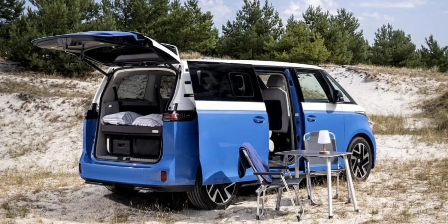 Volkswagen presenta su primera camper eléctrica California basada en el ID. Buzz
