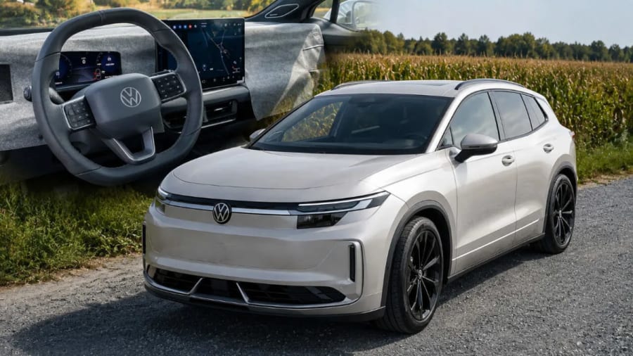 Primer vistazo al sustituto del Volkswagen ID.4: nuevo interior, más botones y mucha más autonomía