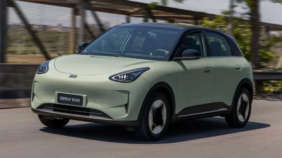 El Geely EX2, bajo la lupa en China: detectan una irregularidad en su fabricación