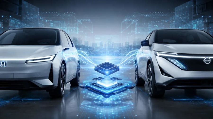 Honda y Nissan compartirán el cerebro de sus coches: el gran cambio llegará en 2029