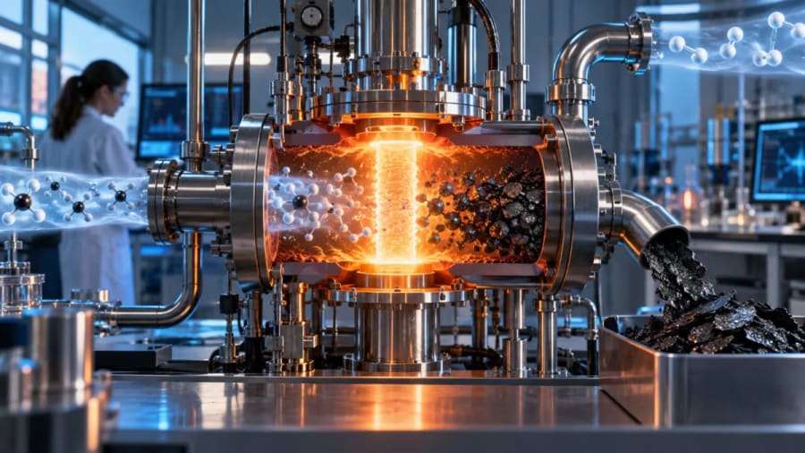 Stanford multiplica por 10 la eficiencia para producir hidrógeno del metano y obtiene grafito