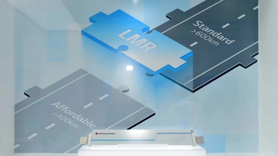 La batería experimental LMR de LG retiene el 92% de su capacidad tras 883 ciclos