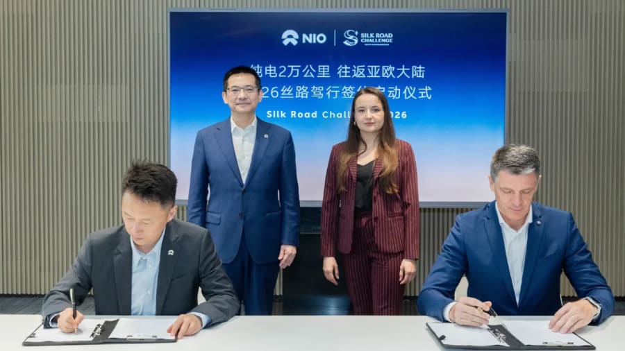 Nio respalda una ruta eléctrica de más de 20.000 km por Eurasia para demostrar su capacidad en largas distancias