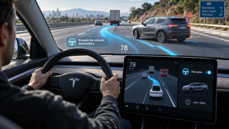 Tesla estrena Automatic Collision Evasion, pero deja fuera a los coches con HW3