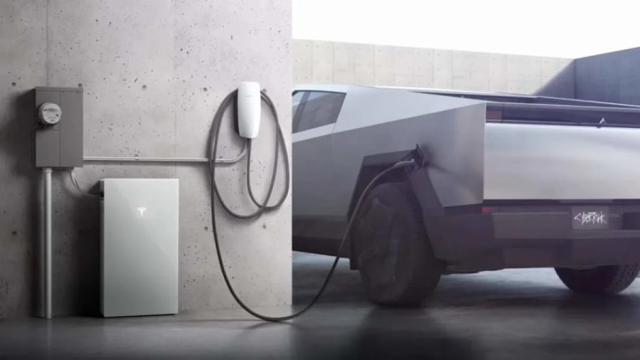 Tesla desbloquea una brutal función del Cybertruck: su batería equivale a 9 Powerwall