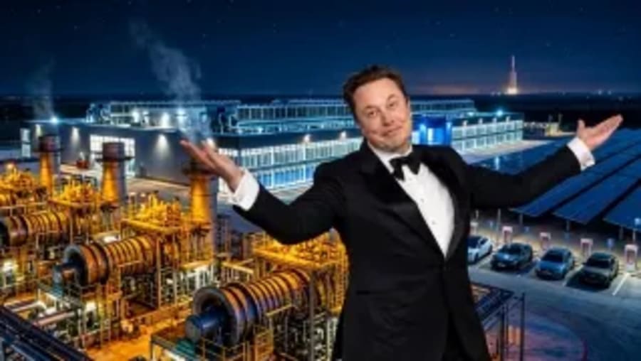 La nueva contradicción de Elon Musk: defiende el coche eléctrico y la energía solar, pero la IA empuja a Space X al negocio del gas natural