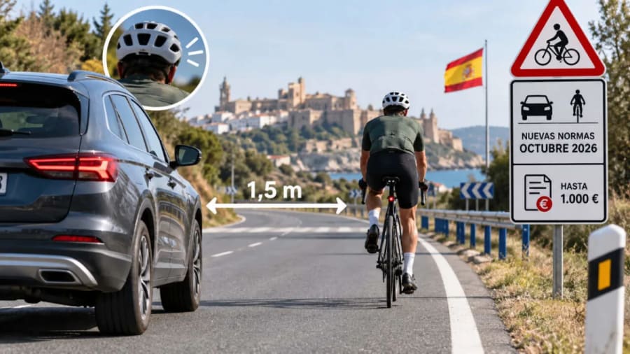 Se acabó la excepción para los ciclistas: la DGT cambia las normas desde el 1 de octubre