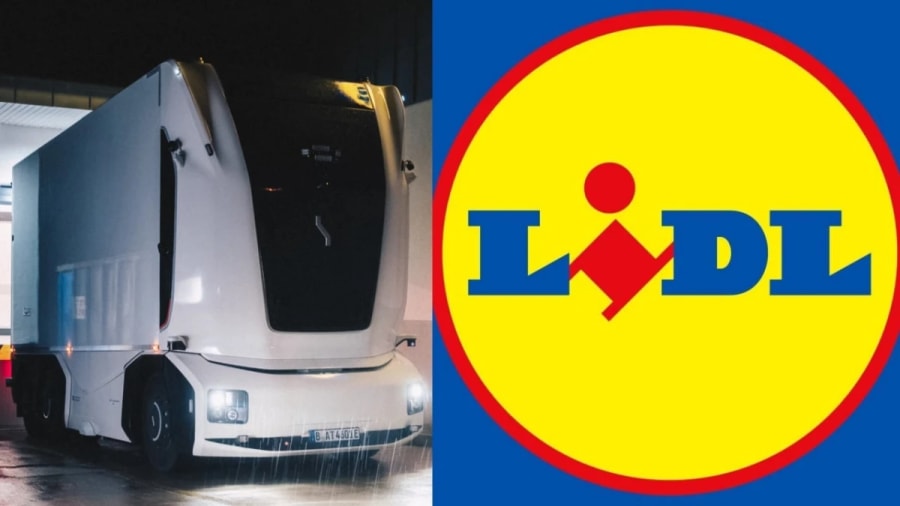 Lidl hace historia: su primer camión 100% autónomo ya circula en Alemania