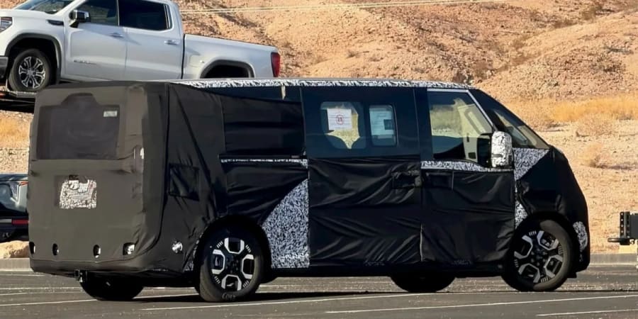 La nueva furgoneta eléctrica Kia PV7 se deja ver en Estados Unidos