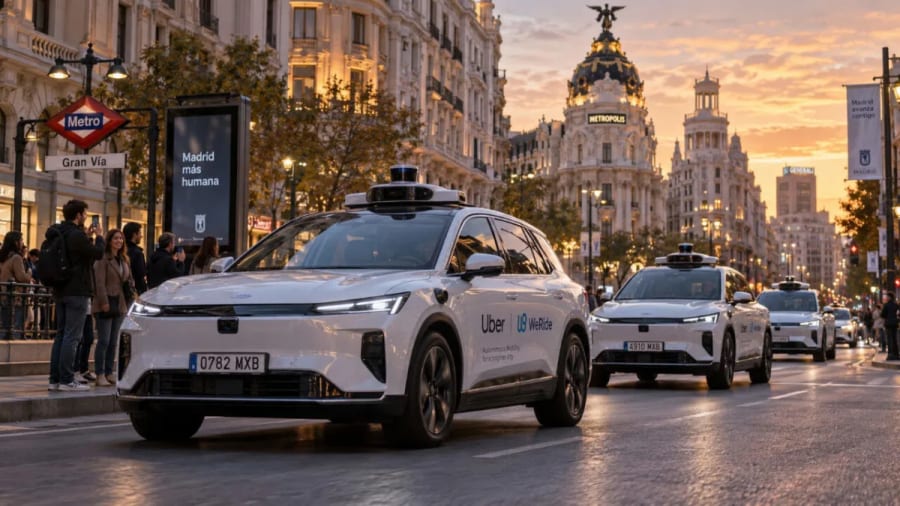 Los taxis autónomos de Uber llegan a Madrid: la DGT autoriza sus primeras pruebas