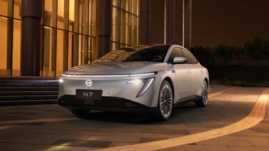 Dongfeng Nissan lanzará la berlina eléctrica N7 actualizada el 22 de septiembre