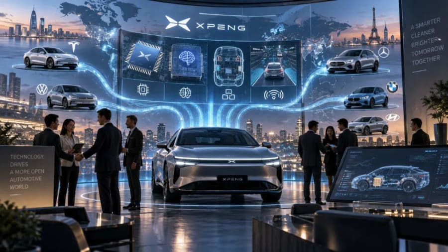 XPENG quiere vender su tecnología a otros fabricantes: Volkswagen fue solo el principio