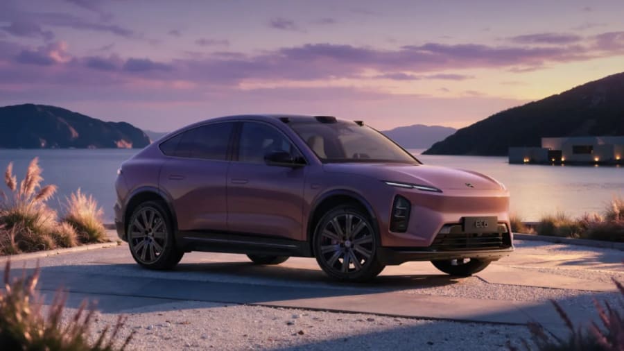 Nio lanza el EC6 Aura Edition en tono púrpura para impulsar las ventas de su SUV coupé
