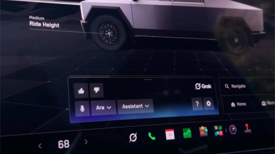 Grok da un salto enorme en Tesla: ahora puede leer correos, organizar citas y hacer pedidos